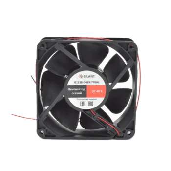 Вентилятор осевой SILART, 120 х 120 х 38, 48 VDC, подшипник качения Вентилятор осевой SILART, 120 х 120 х 38, 48 VDC, подшипник качения